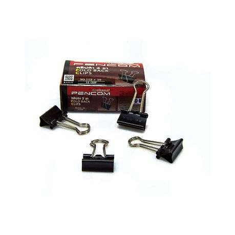 Pencom 19mm Foldback clips - set of 12 (144 pieces) Buy Online in Zimbabwe thedailysale.shop