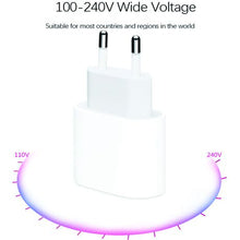 Load image into Gallery viewer, World Choice Super Fast Charger PD 25W - USB C With Cable iPhone 13 Pro Max
