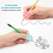 Load image into Gallery viewer, 4 Piece Pencil Grips Kids Posture Correction Training Writing AIDS
