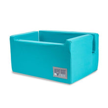 Load image into Gallery viewer, Woof Seat - Deluxe Dog Car Seat - Turquoise
