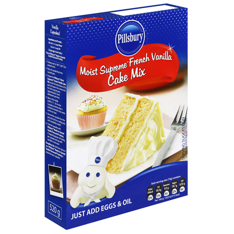 Pillsbury - French Vanilla Cake Mix 520g Buy Online in Zimbabwe thedailysale.shop