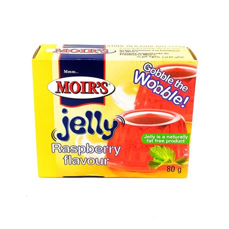 Moir's Jelly - Raspberry Flavour (6 x 80g) Buy Online in Zimbabwe thedailysale.shop