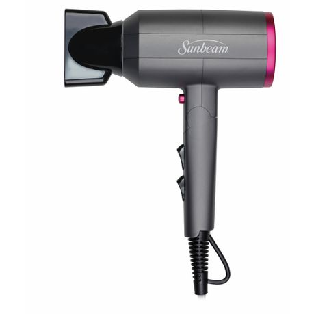 Sunbeam Professional Hair Dryer 2000W with folding handle.