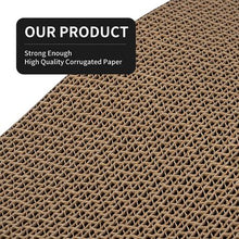 Load image into Gallery viewer, UrbanPets - Cat Scratcher Textures Design Wave Curved Shape Wide Corrugate
