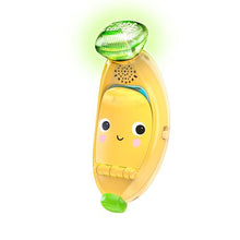 Load image into Gallery viewer, Bright Starts Babblin’ Banana Ring &amp; Sing Activity Toy
