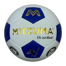 Load image into Gallery viewer, Mitzuma Blue Classic Moulded Soccer Ball- Size 5
