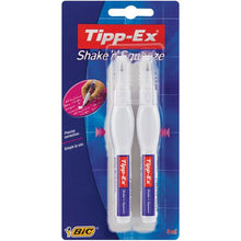 Load image into Gallery viewer, Tipp-Ex Shake 'n Squeeze - 8ml White (Blister of 2) - Pen squeezable body
