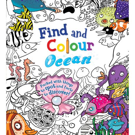 Find & Colour: Ocean Buy Online in Zimbabwe thedailysale.shop