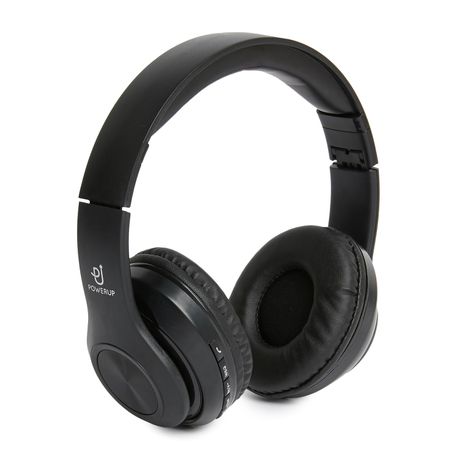 PowerUp H2 Series Bluetooth Headphones - Black Buy Online in Zimbabwe thedailysale.shop