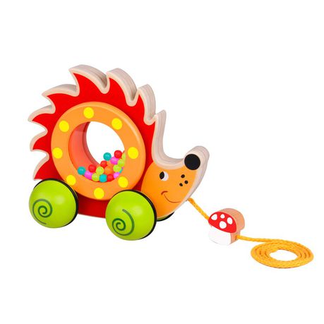 Nuovo Wooden Pull Along - Baby Hedgehog Buy Online in Zimbabwe thedailysale.shop