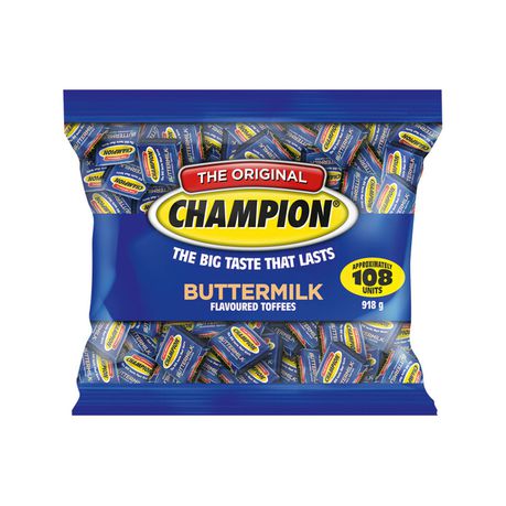 Champion Toffees - Buttermilk - 918g Buy Online in Zimbabwe thedailysale.shop