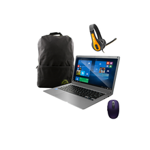 Load image into Gallery viewer, Point of View 14 4GB 128GB Windows 10 Backpack Home Office Bundle
