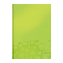 Load image into Gallery viewer, Leitz: A4 Ruled WOW Note Pad Hard Cover - Green
