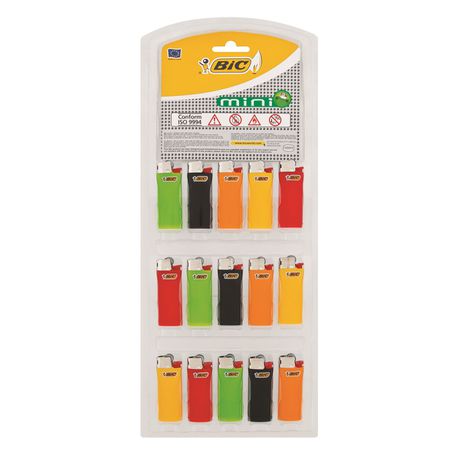 BIC J5 Mini Standard Lighter Double Sided Pack of 30 Buy Online in Zimbabwe thedailysale.shop