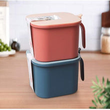 Load image into Gallery viewer, 4 Grid Spice Organiser With Spoons - Pink
