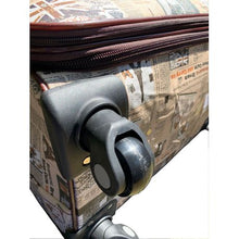 Load image into Gallery viewer, 3 Piece Graphic Art PU Leather Travel Luggage Set - Paris Eiffel Tower
