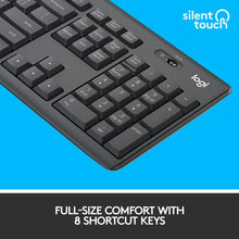 Load image into Gallery viewer, Logitech MK295 Silent Wireless Keyboard and Mouse Combo
