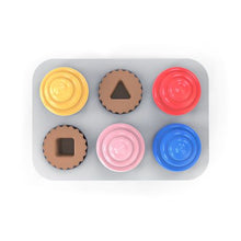 Load image into Gallery viewer, Bright Starts Sort &amp; Sweet Cupcakes Shape Sorting Activity Toy
