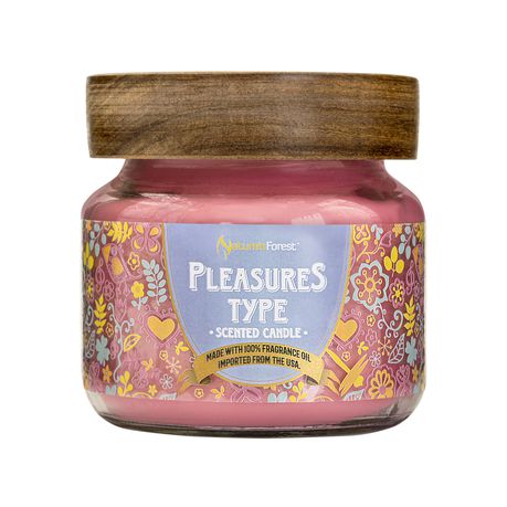 Nature's Forest - Pleasures Type Candle - 2 Wicks Buy Online in Zimbabwe thedailysale.shop