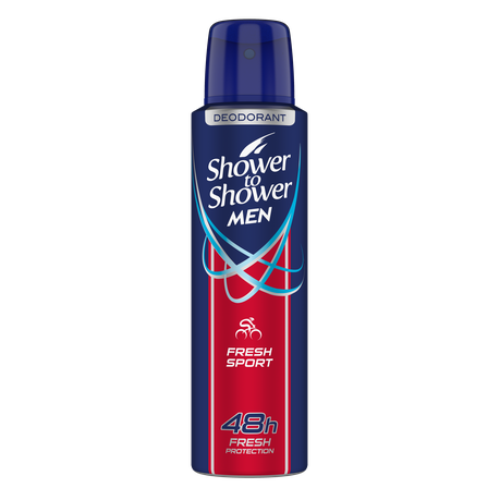 Shower to Shower Men Deodorant 150ml Fresh Sport Buy Online in Zimbabwe thedailysale.shop