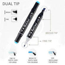 Load image into Gallery viewer, Oil-Based Thick Colouring Marker Pen Set-24pcs
