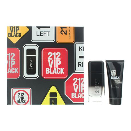 Carolina Herrera 212 Vip Black Eau De Parfum & Shower Gel (Parallel Import) Buy Online in Zimbabwe thedailysale.shop