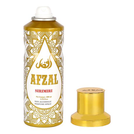 Afzal non alcoholic Sirmiri deodorant 200ml Buy Online in Zimbabwe thedailysale.shop