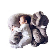 Load image into Gallery viewer, Elephant Baby Pillow - Grey

