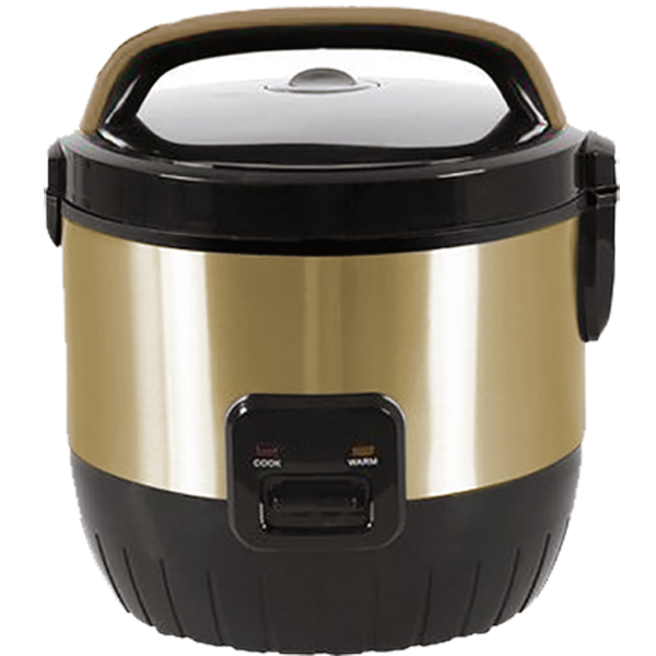 Automatic 1.8lt Stainless Steel Rice Cooker and Warmer 3 in 1 Function Gold