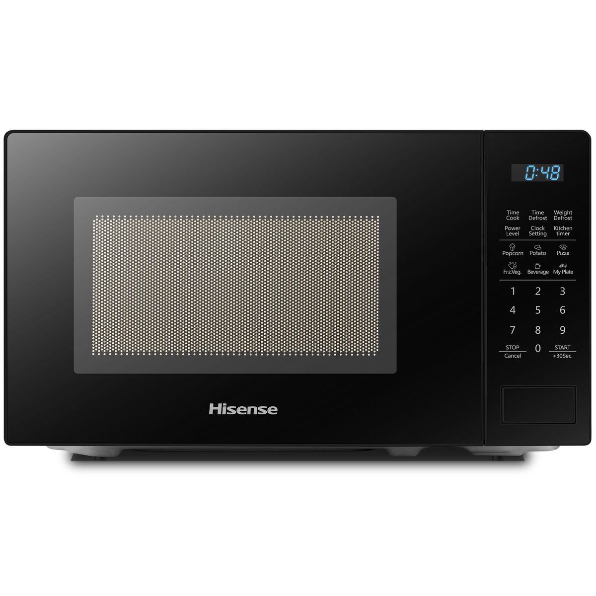 Hisense 20L Electronic Microwave Oven - Black Buy Online in Zimbabwe thedailysale.shop