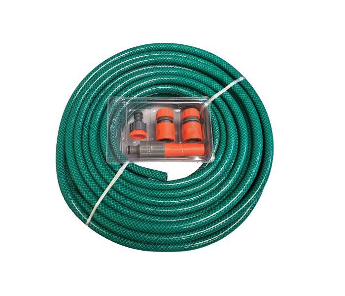 ZI - Garden Hose Pipe With Fittings - 30m