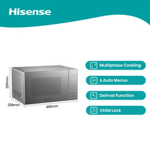 Load image into Gallery viewer, Hisense 20L Electronic Microwave Oven - Mirror
