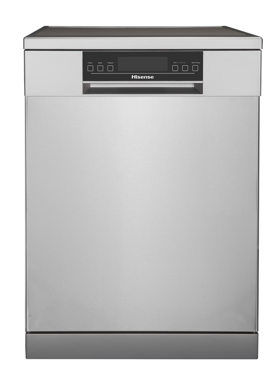 Hisense 15 Place Dishwasher with LED Display - Silver Buy Online in Zimbabwe thedailysale.shop