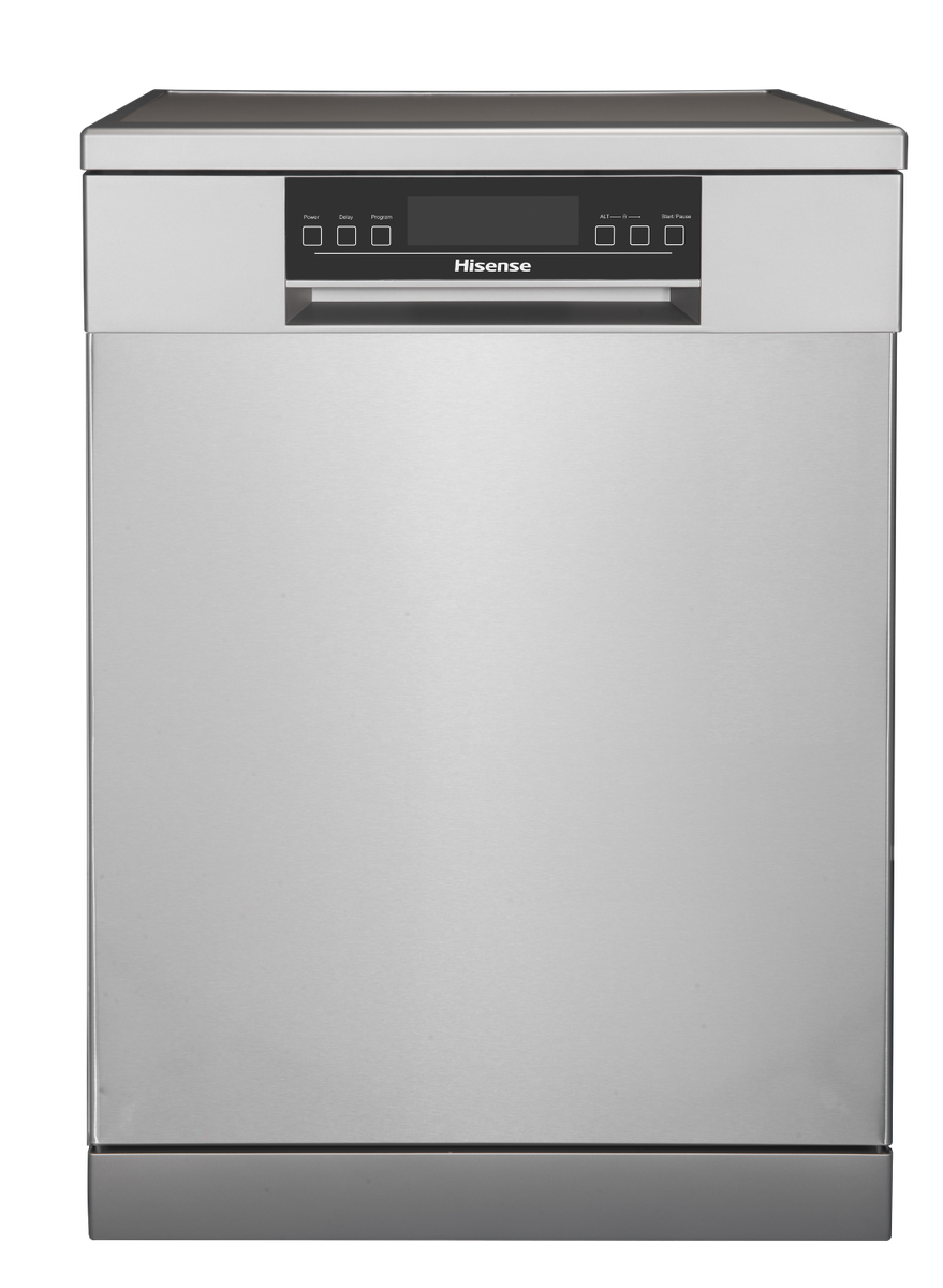 Hisense 15 Place Dishwasher with LED Display - Silver