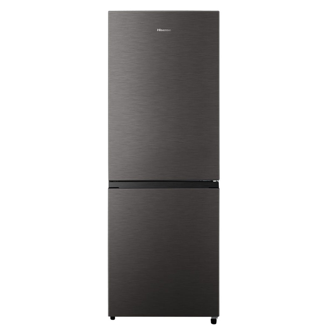 Hisense 223L Bottom Freezer Fridge-Titanium Inox