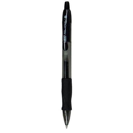 BIC Gelocity 0.7mm Retractable Pen - Black (Box of 12) Buy Online in Zimbabwe thedailysale.shop